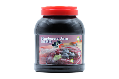 Blauwe bessenjam