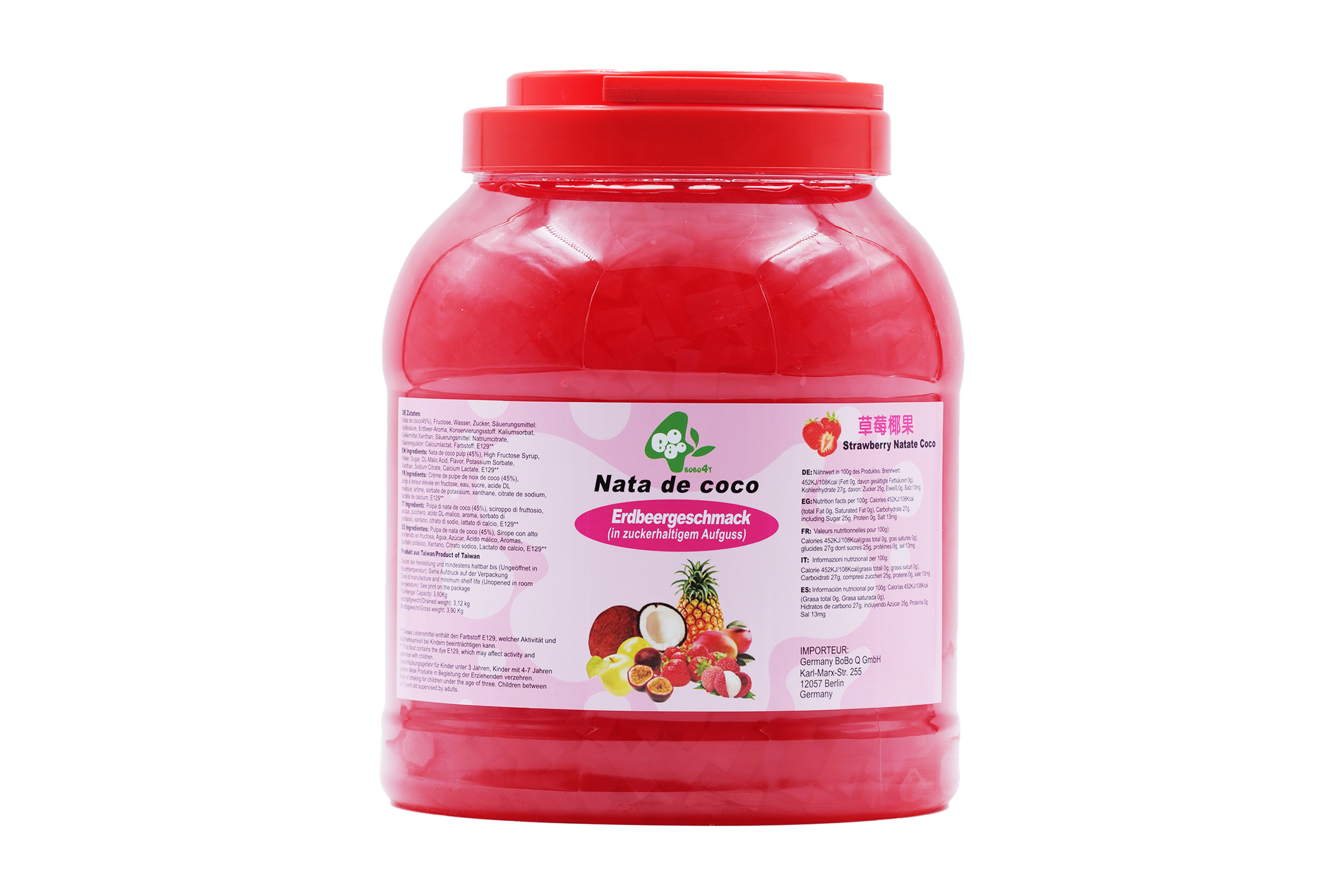 Nata De Coco – Strawberry