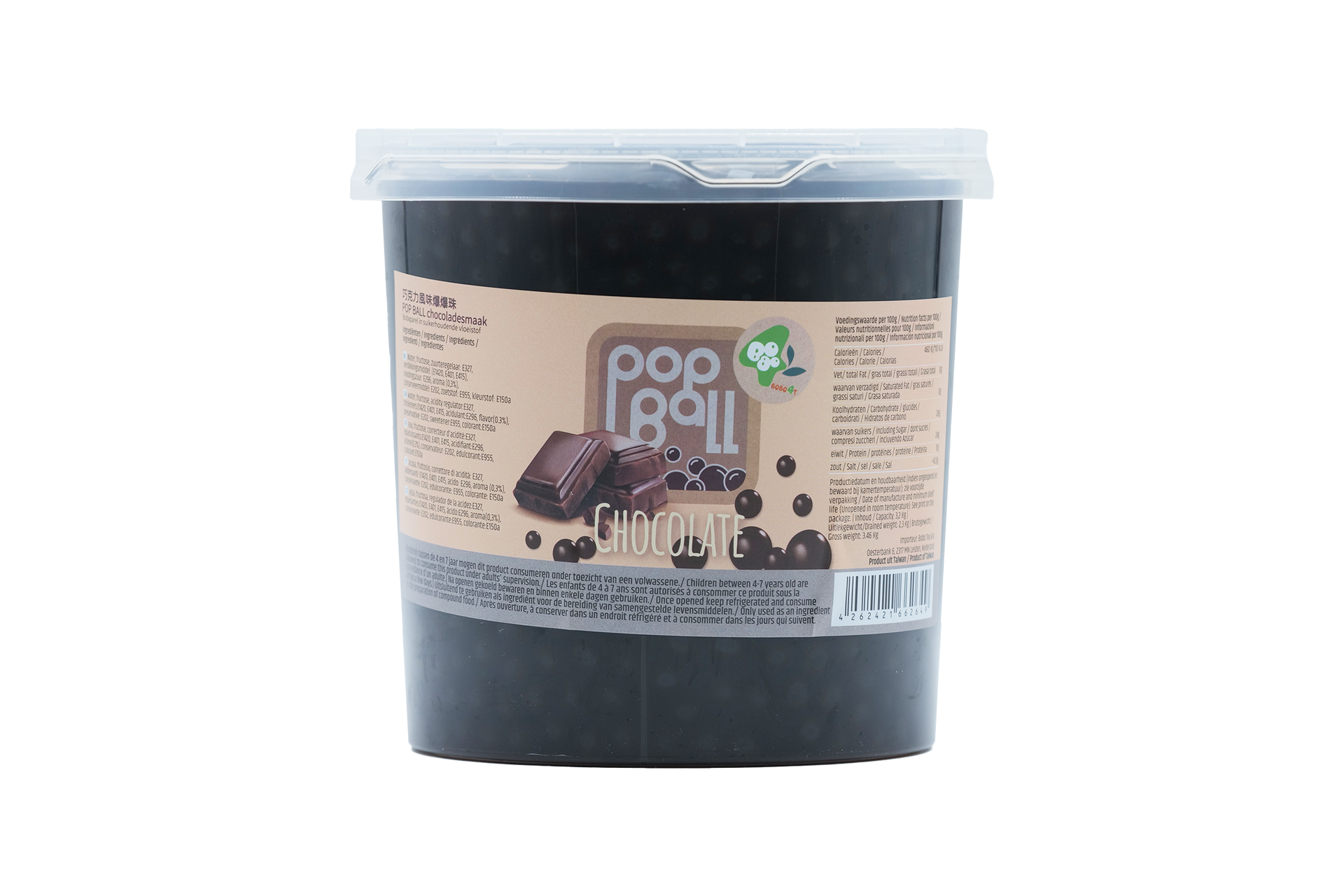 Chocolate Popping Boba – Bobo Tea B.V.