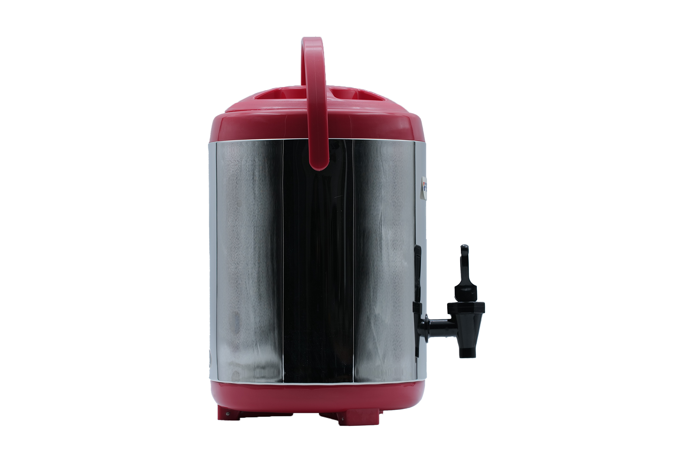 Stainless Steel Thermos 8L - Red