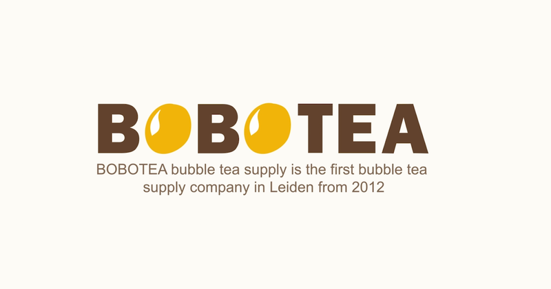Animated logo showcasing BoboTeaShop, Europe's wholesale bubble tea ingredients and supply specialist.